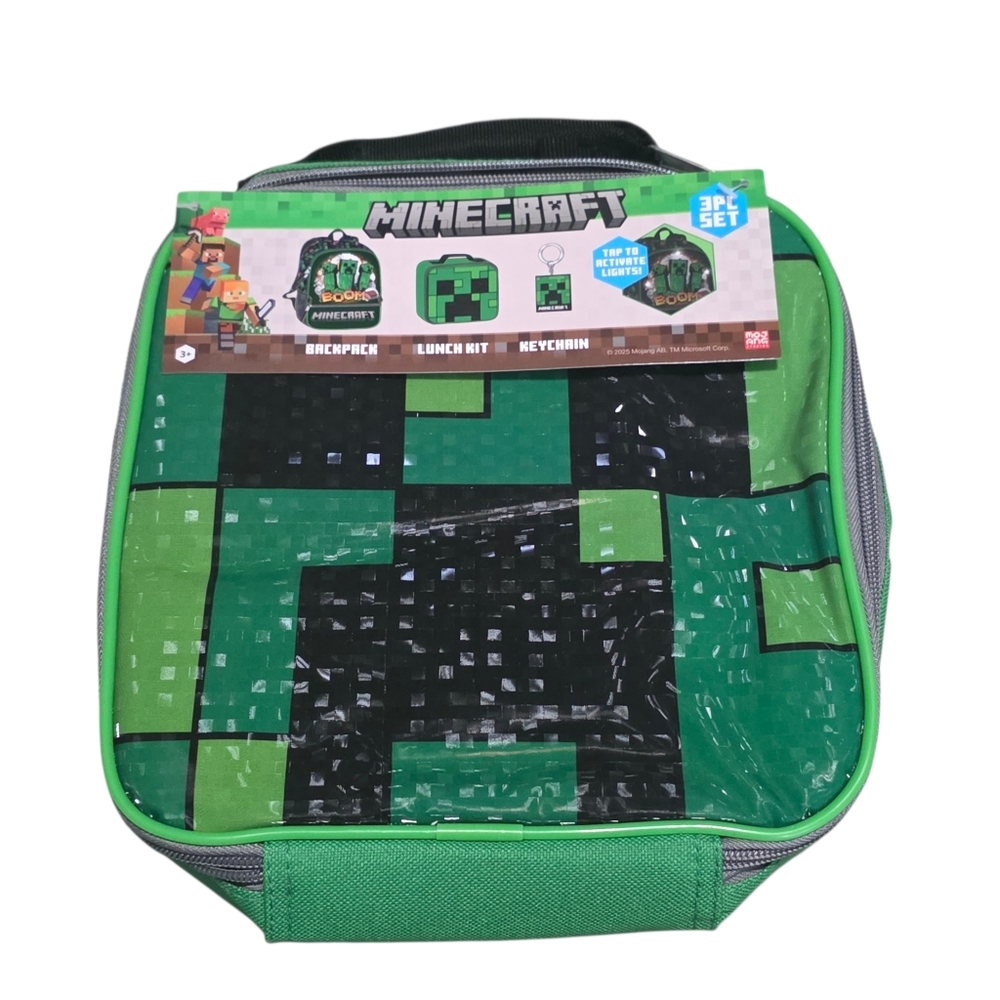 New Minecraft Soft Lunchbox